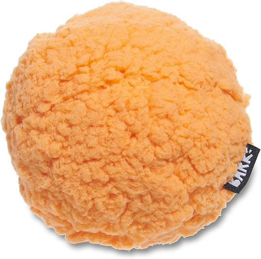 Barkbox Cheeze Brawl Super Chewer Plush Toy with Hard Core Center, Large