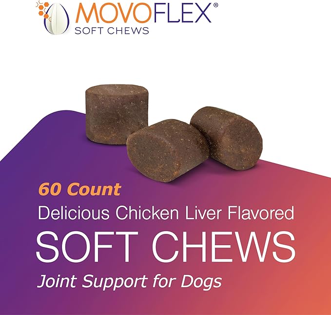 Joint Support Supplement for Dogs - Hip and Joint Support - Dog Joint Supplement - Hip and Joint Supplement Dogs - 120 Soft Chews for Small Dogs (By Virbac)