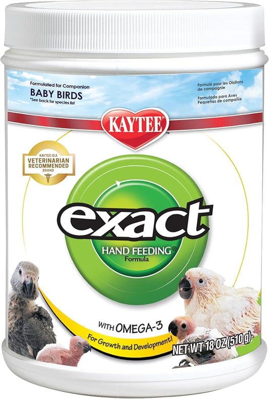 Kaytee Exact Handfeeding - Baby Bird 18 oz, Instant Formula