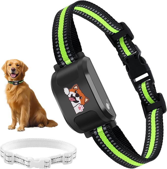 GPS + Wireless Dog Fence & Training Collar – No Subscription, App Geo-Fence 3280ft, 60-164ft Bluetooth Training, 3 Correction Modes, Auto Sleep/Wake, 7-Day Battery, 3-Dog Support (Black)