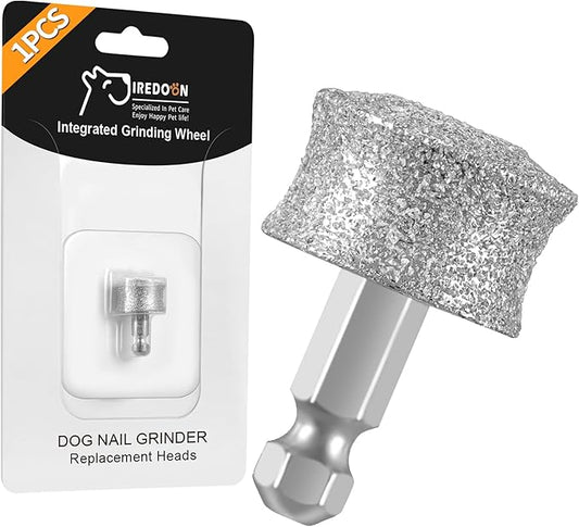 Dog Nail Grinder Replacement Head-Integrated Grinding Head for Casfuy and Most Brands, Highly Efficient, Safe and Durable (1pcs)