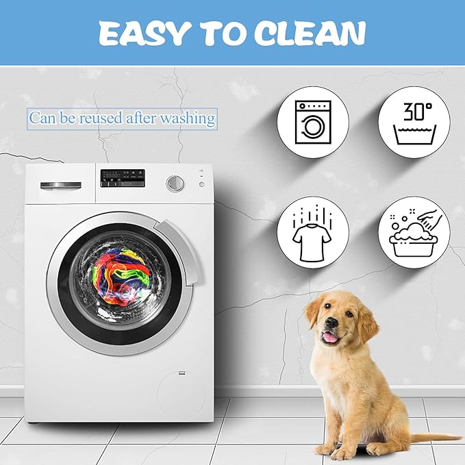 3 Pcs Snuffle Mat for Dogs - Interactive Dog Foraging Mat with Stress Relief and Anxiety Enhancement