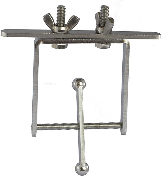 Stainless Steel Spinner Bird Toy with Traveling Spinner | Durable Puzzle Enrichment Toy | Spinner Toy for Medium to Large Birds Like Cockatoos, Parrots, Macaws, Parakeets | Bird Cage Accessories