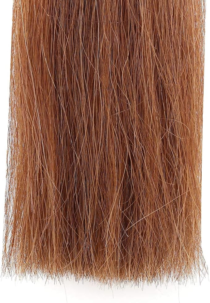 Horse Tail Extensions with Braided Horsehair Loop, Blunt Cut Bottom, 28-30 inches Long and 3/8 lb Weight