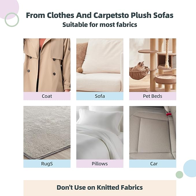 Flex MAX & Pro Pet Hair Remover Kit by LINTPLUS - Dog & Cat Hair Removal Tool for Furniture, Carpets, Rugs & Couches - Easy to Use, Reusable Carpet Scraper for Pet Hair