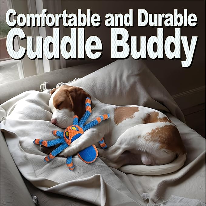 LEGEND SANDY Upgraded Large Dog Toys to Keep Them Busy, Squeaky Dog Toy, Tug of War Interactive Dog Toy for Small, Medium and Large Dogs