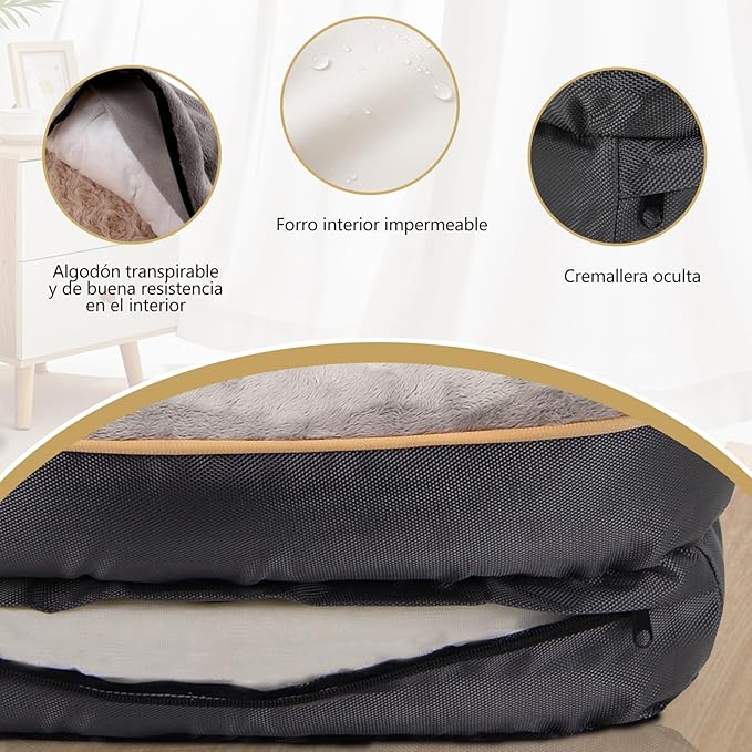 JOYELF XXLarge Memory Foam Dog Bed, Orthopedic Dog Bed & Sofa with Removable Washable Cover for Large Dogs