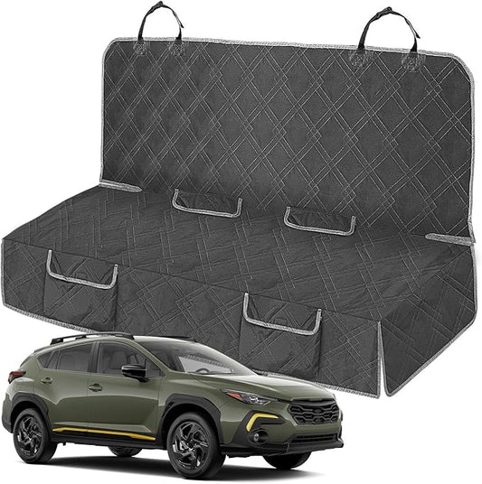 Dog Car Seat Cover Compatible with Subaru Crosstrek 2013-2025, Waterproof Pet Bench Seat Cover for Back Seat, 600D Heavy Duty Scratch Proof Nonslip Truck Seat Covers for Dogs