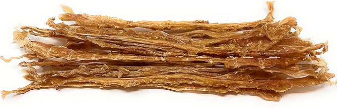 Gourmet USA Turkey Tendons by Sancho and Lola’s (12 Ounces) 100% Natural and 100% American Dog Chew Treat - A Healthy Snack for Healthy Pups