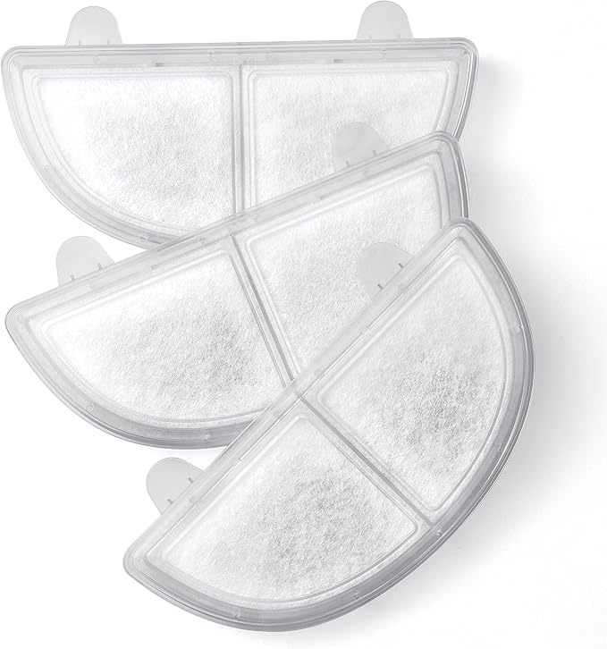 Homerunpet Pet Fountain Filters Replacement for Wireless Pumps Cat Water Fountain Dog Water Dispenser WF20/CF20/BF10