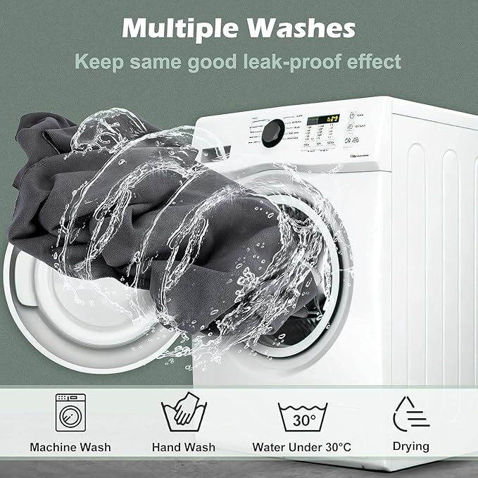 INVENHO Washable Pee Pads for Dogs 65"x48" Reusable Dog Pads Large Upgrade Non-Slip Dog Pee Pads Heavy Absorbency Puppy Pee Pads Quick Dry Whelping Pads/Waterproof Puppy Training Pad