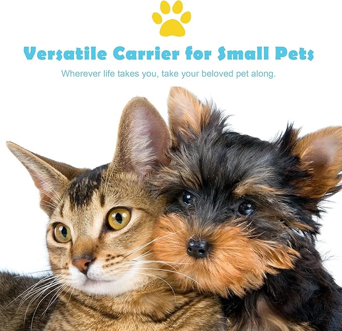 Airline Approved Pet Carrier, 4-Sides Expandable Soft-Sided Dog & Cat Travel Carrier with Removable Fleece Pad (Large, Orange)