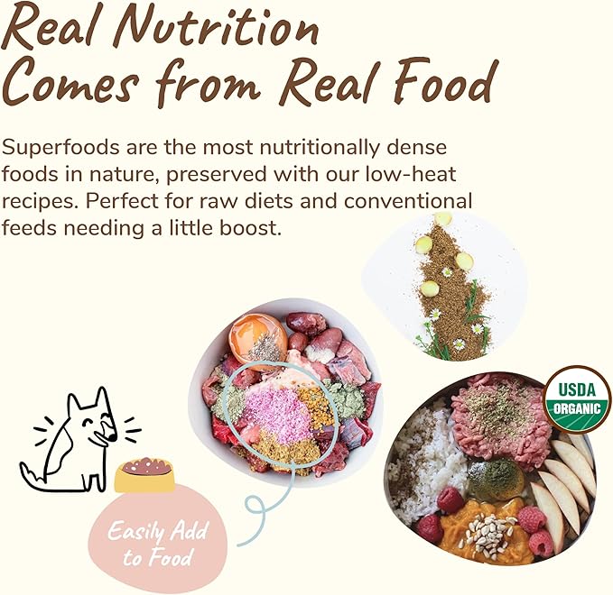 kin+kind Healthy Calm Supplement for Dogs & Cats - Vet Formulated Natural Formula with Organic Chamomile, Thyme, Apple Pomace, Ginger and Coconut- Made in USA - 8 oz (Large)