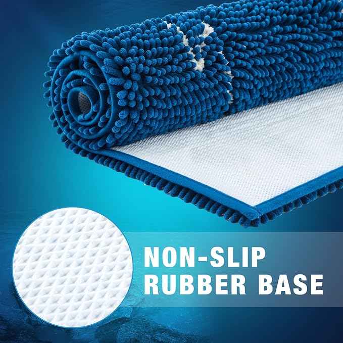 Large Aquarium Sponge Mats 20 x 36 Inch Fish Cleaning Mat Chenille Absorbent Sponge Pad for Aquariums Floor Decorative Gift Fish Hobbyists Maintenance Keep Clean