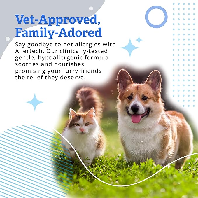 Allertech® Anti-Allergen Pet Shampoo 16-oz Bottle