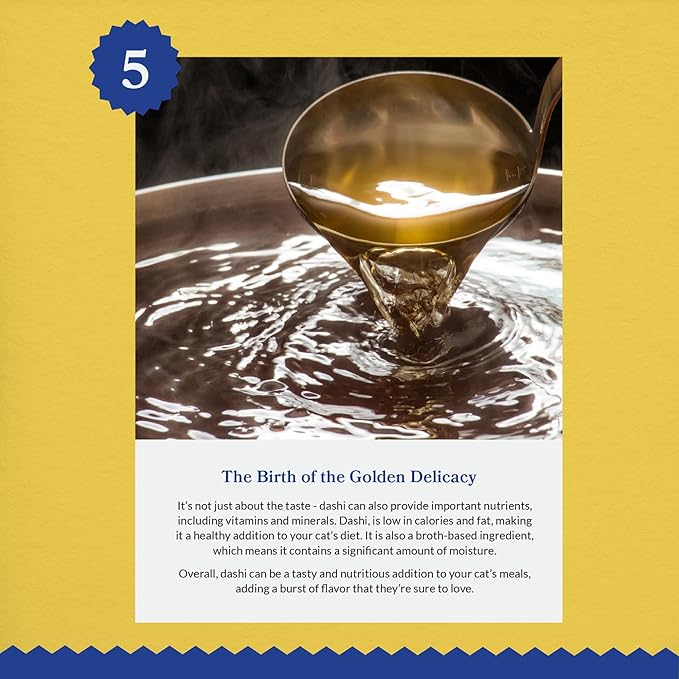 INABA Dashi Delights for Cats, 2.5 Ounce Cup, 6 Cups Total, Chicken with Scallop Recipe