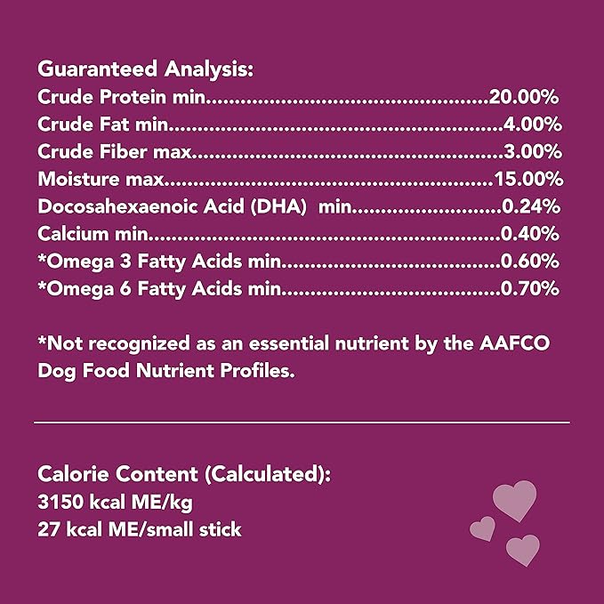 Get Naked Grain Free 1 Pouch 6.2 Oz Puppy Health Dental Chew Sticks, Small