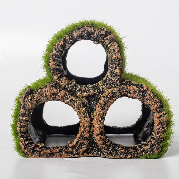 Fish Tank Decorations Aquarium Décor Resin Artificial Tree Trunk Root (C)