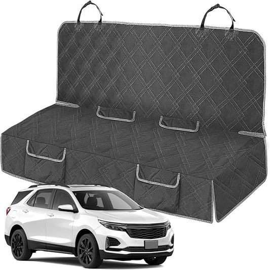 Dog Car Seat Cover Compatible with Chevy Equinox 2010-2025, Waterproof Pet Bench Seat Cover for Back Seat, 600D Heavy Duty Scratch Proof Nonslip Truck Seat Covers for Dogs