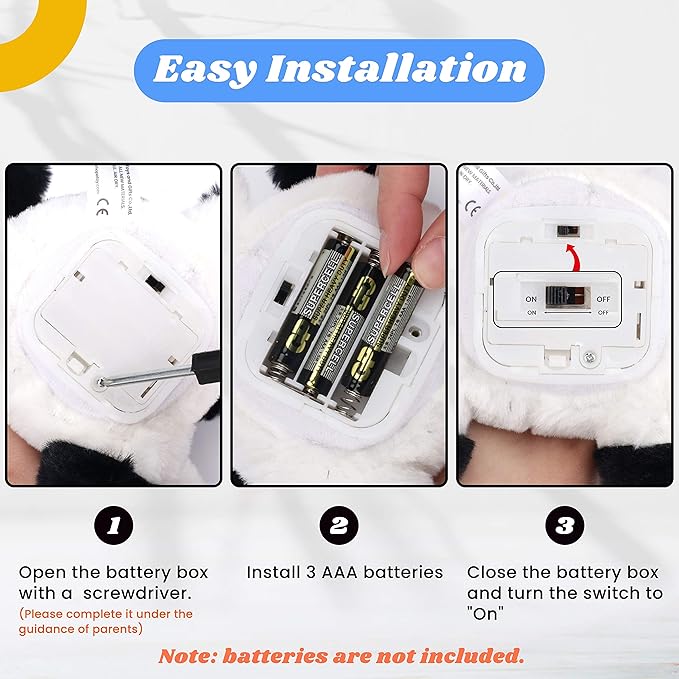 Hopearl Talking Monkey Repeats What You Say Nodding Electric Interactive Animated Toy Speaking Plush Buddy Birthday Festival for Toddlers, 6.5''