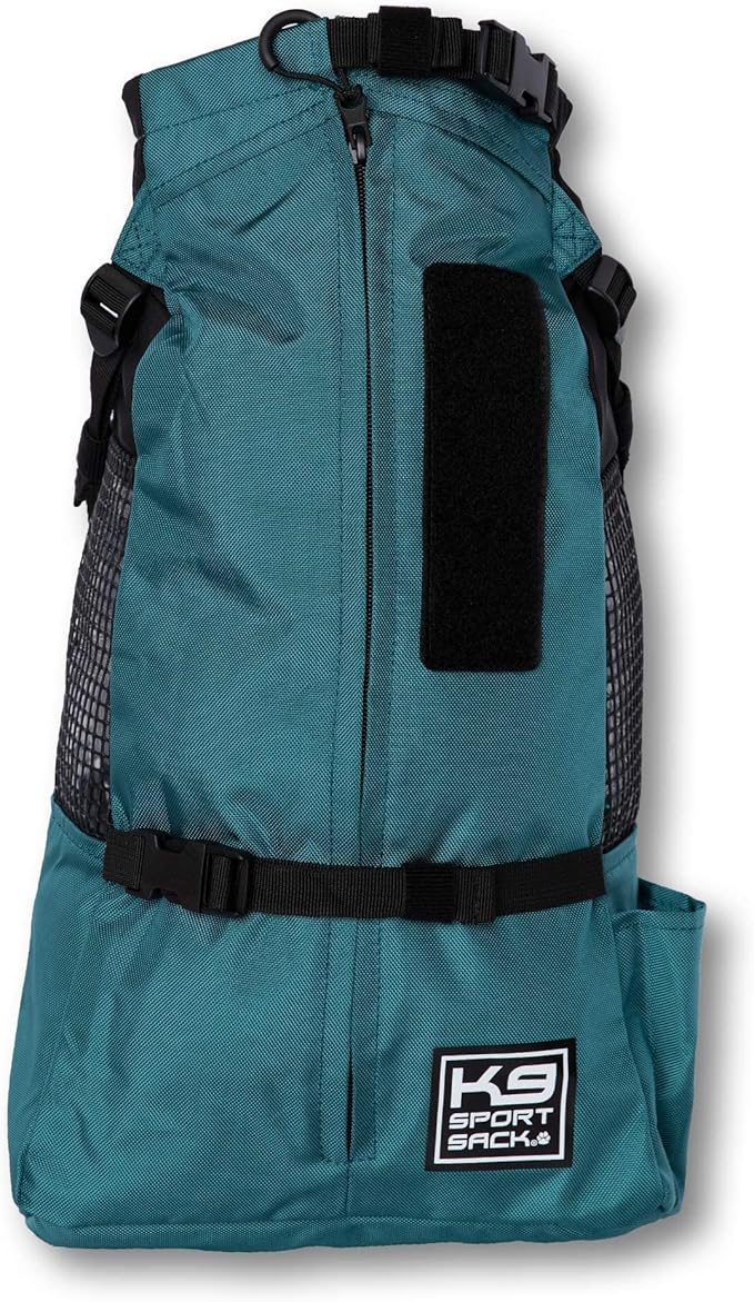 K9 Sport Sack Trainer - Small, Harbor Blue - Ideal for Dogs with 13-16” Back Length - Backpack-Style Training Carrier - Meant for Quick, Non-Strenuous Activities