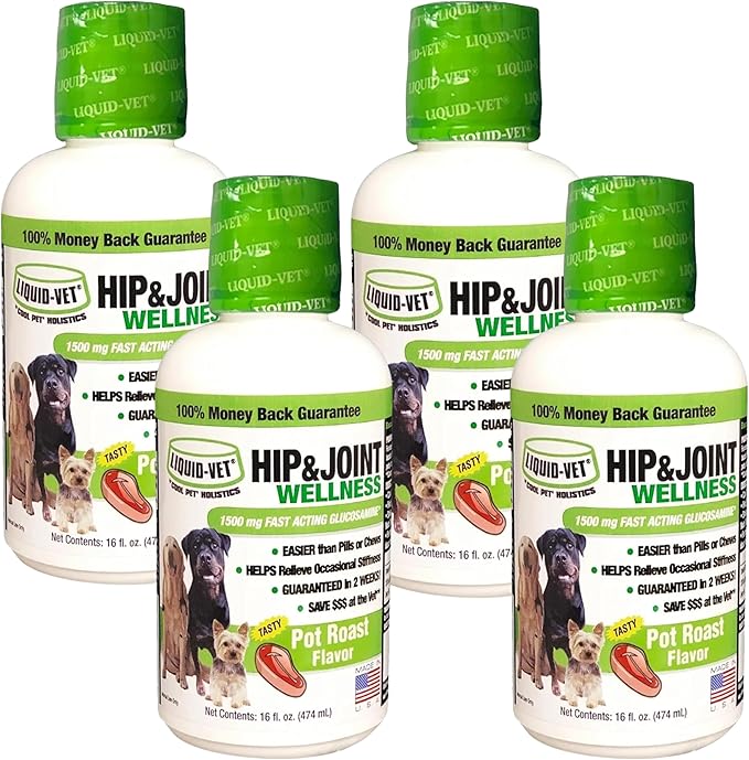 K9 Hip & Joint Formula, Chicken Flavor, 16 oz (Pack of 4)