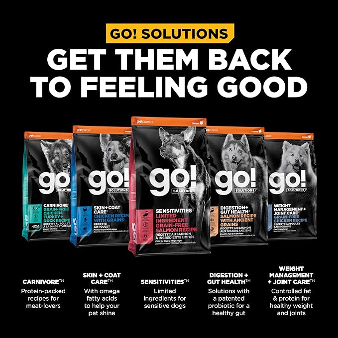 Go! Solutions Sensitivities - Limited Ingredient Dog Treats Salmon Recipe - Soft and Chewy Dog Treats, 6 oz Bag