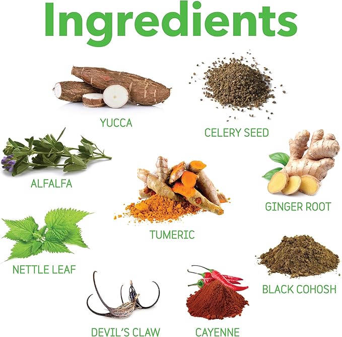 Hip and Joint Supplement for Large Dogs 70 Pounds and Up with Glucosamine Chondroitin, and Hyaluronic Acid – Formulated for Large Breeds – Clinically Proven Hip and Joint Support