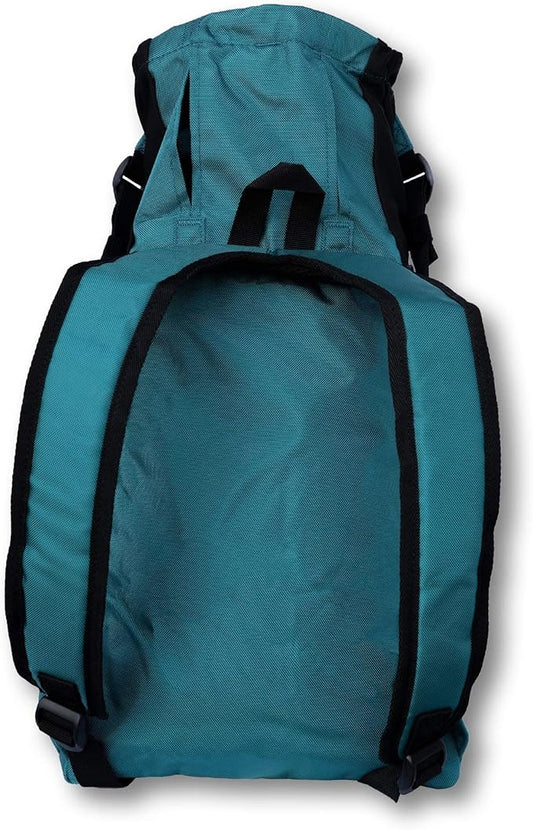 K9 Sport Sack Trainer - Small, Harbor Blue - Ideal for Dogs with 13-16” Back Length - Backpack-Style Training Carrier - Meant for Quick, Non-Strenuous Activities