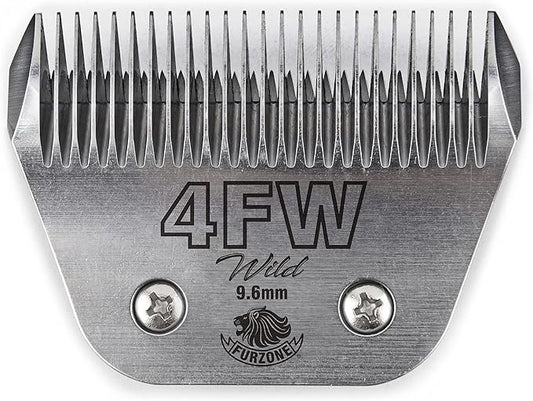 Detachable Blade - 4FW Clipper Blade 3/8", Japanese Steel, Extra Durable, Compatible with Most Oster, Wahl A5 Clippers