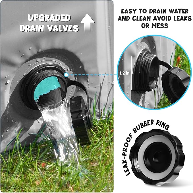 Furrybaby Dog Pool, Kiddie Pool with Hard Plate Collapsible Pet Bath Foldable Swimming Pet Pool Portable Grey 39''