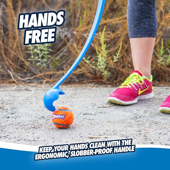 Chuckit! Dog Ball Launcher - Sport 12" with Medium (2.5"), Dog Fetch Ball Thrower, For Dogs 20-60 Pounds, Made in USA