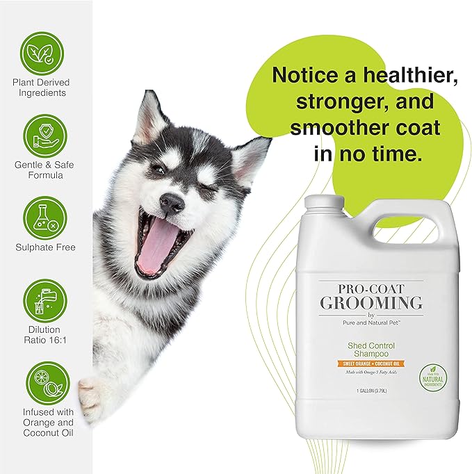 Shed Control Shampoo (Sweet Orange & Coconut) 1 Gallon