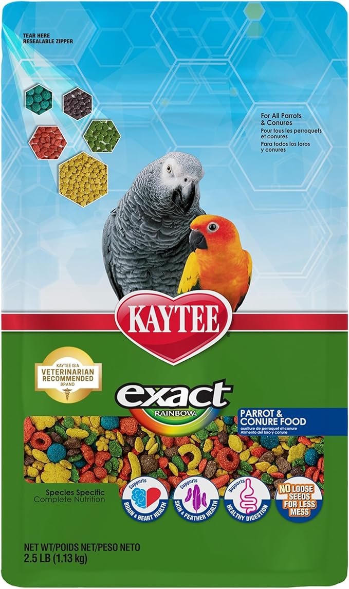 Kaytee Exact Rainbow Parrot & Conure 2.5 lb