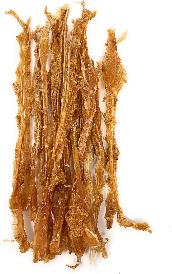 Gourmet USA Turkey Tendons by Sancho and Lola’s (4 Ounces) 100% Natural and 100% American Dog Chew Treat - A Healthy Snack for Healthy Pups