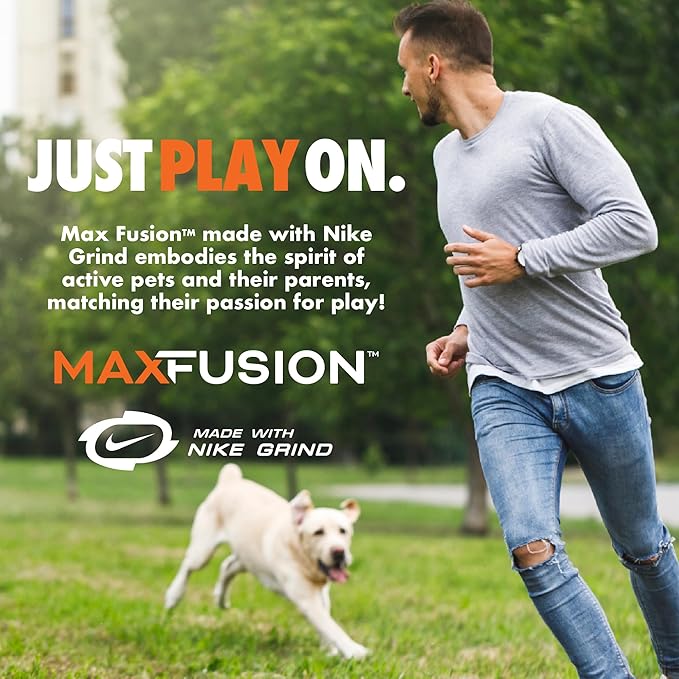 Max Fusion with Nike Grind, Dog Sticks, Arlee Twiggy Dog Toy, Chew Toy for Play, Fetch, Tug, M