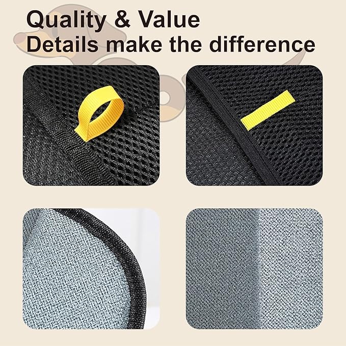 Pet Hair Removal Glove for Cats & Dogs, New Upgraded Electrostatic Pet Hair Gloves, Reusable Pet Hair Remover Tool for Clothing, Couch, Carpet, Car Seat