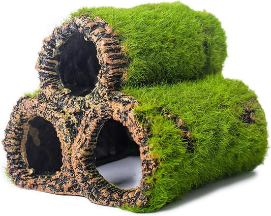 Fish Tank Decorations Aquarium Décor Resin Artificial Tree Trunk Root (C)