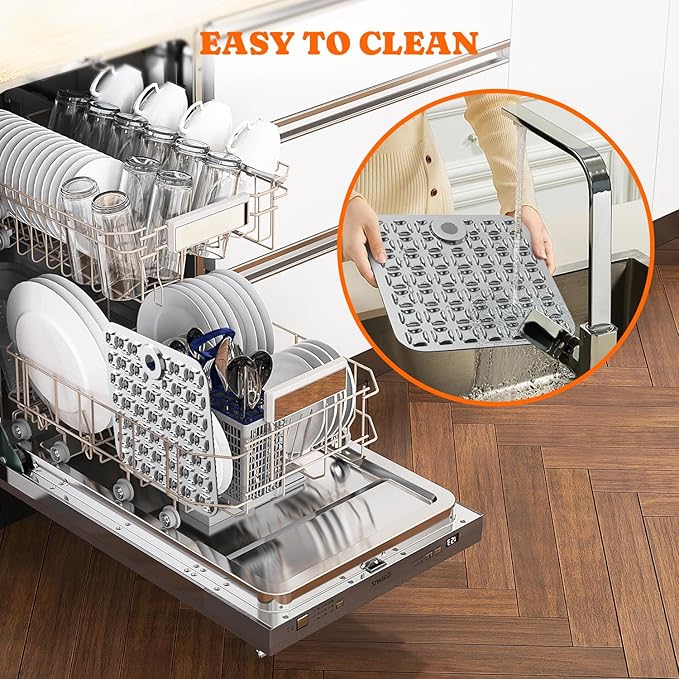 Lick Mat for Dogs: 2 Pack Stainless Steel Lick Mat for Cats, Crate Lick Mat for Dogs Large Breed, Dog Slow Feeder Mat for Bathing Grooming, Slow Feeding, Boredom & Anxiety Reducer, Green