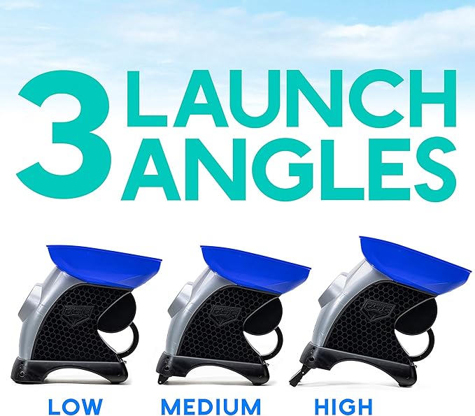 Franklin Pet Supply Co. Ready Set Fetch Automatic Tennis Ball Launcher Dog Toy - Electronic Thrower for Fetch + Playtime - Launches up to 40 Feet - Official Size