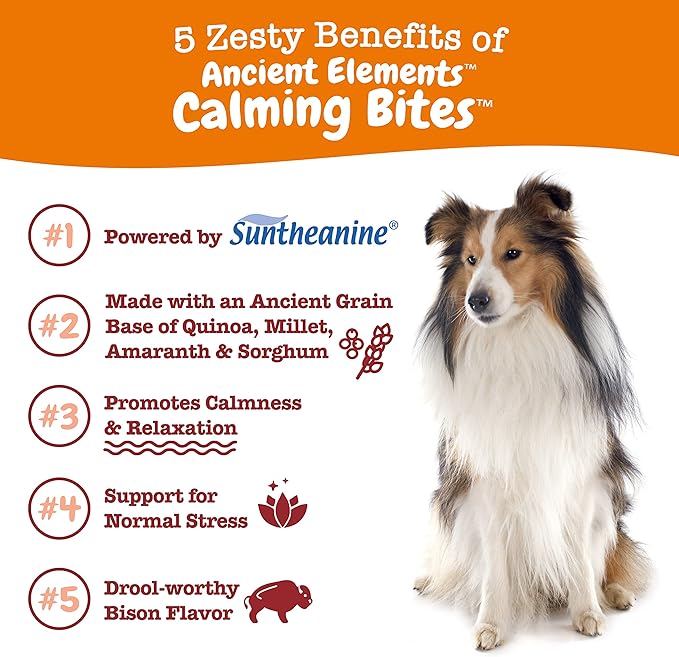 Zesty Paws Calming Chews for Dogs - for Everyday Stress, Relaxation, Composure, and Separation
