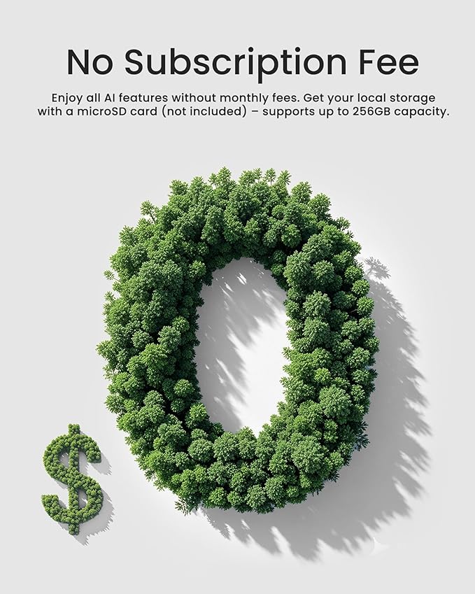 youkey Indoor Camera, No Monthly Fees, Pan & Tilt, 2.5K Security Camera with 2.4/ 5GHz WiFi 6, Bluetooth Pairing, Human/Pet/Baby Crying Detection, Two-Way Talk, Night Vision, P310