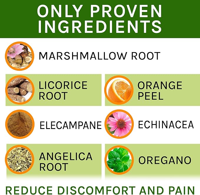 Kennel Cough Herbal Drops for Dogs & Cats - Cough Relief - Throat Soother - Dry and Wet Pet Cough - Made in US - 2 Fl Oz