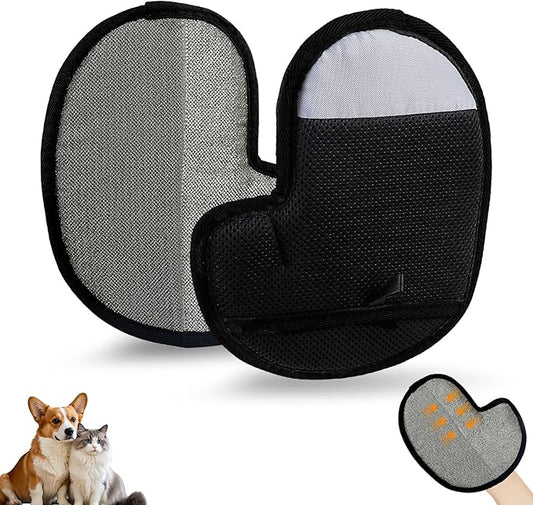 Pet Hair Removal Gloves, Electrostatic Pet Hair Remover Glove for Cats & Dogs