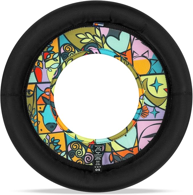 OllyDog Super Flyer | Durable Dog Frisbee | Soft & Lightweight Flying Disc | Gentle on Teeth & Gums | Water-Resistant Outdoor Toy (Cloud9)