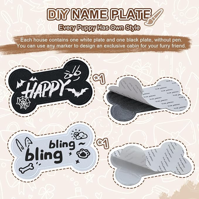 Jiupety Indoor Dog House with Frame, Large Dog Cave Bed, Insulated Cozy, Suitable for 60-100 lb, Jumbo (38"×30"×28"), Brown