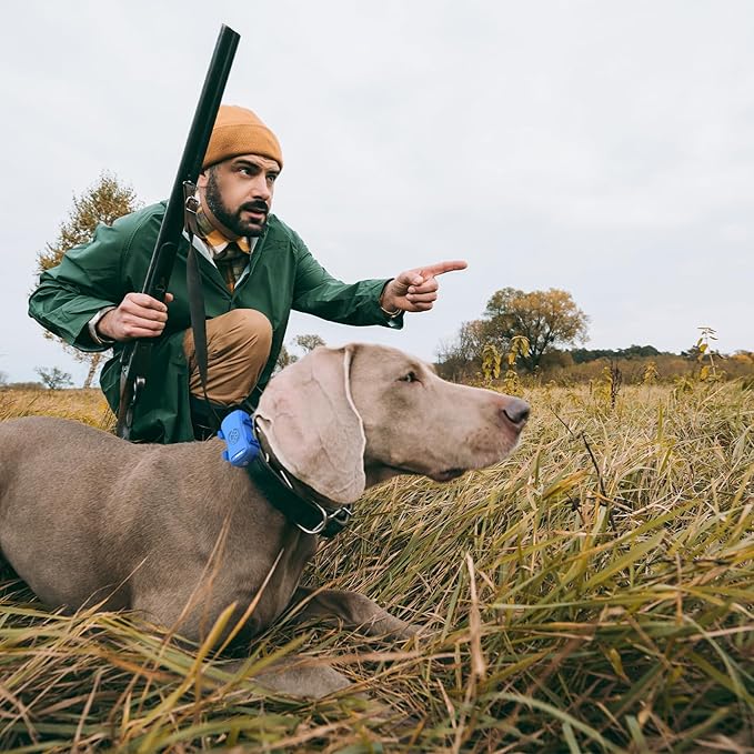 SUOFEIYA GPS Pet Tracker，Real-time Tracker for Dogs，Activity & Fitness Monitor，Virtual Fence，Waterproof，LED Light