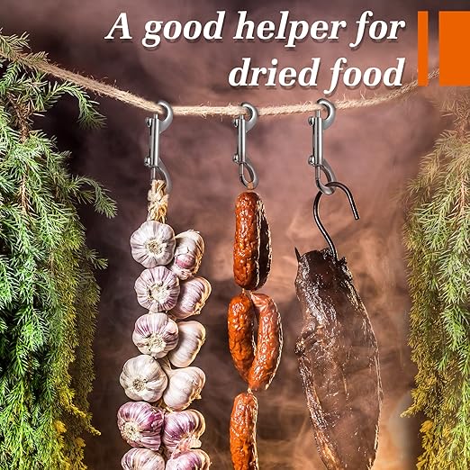 Hotop 40 Pcs 3.5 Inch Double Ended Bolt Snaps Hooks Zinc Alloy Trigger Chain Metal Clips Key Holder for Linking Key Chain Dog Leash Collar Pet Sling Feed Buckets(Silver)