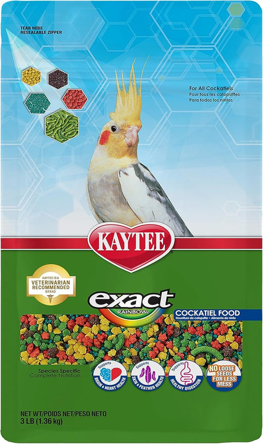 Kaytee Exact Rainbow Cockatiel 3 lb