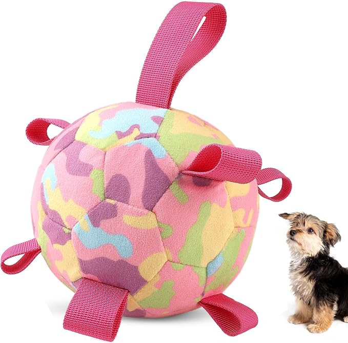 QDAN Interactive Dog Toys, Remote Control, Rechargeable Moving Dog Balls, Puppy Toys to Keep Them Busy, Squeaky Puppy Toys for Small Medium
